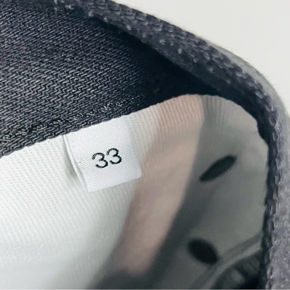 Gustin #286 Black x Black Slim Selvedge Denim Jeans 33 - Picture 10 of 12